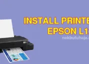 Cara Instal Printer Epson L121