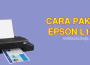 Cara Mudah Menggunakan Printer Epson L121